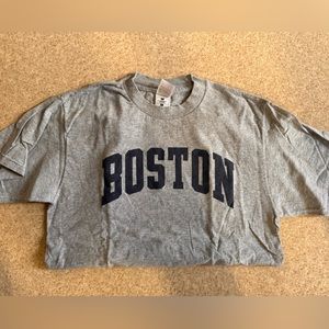Men’s Boston Grey T Shirt Size Medium Used Condition
